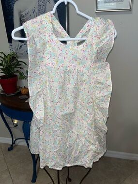 NWT Shabby Chic Girls Easter Floral Spring Dress - Bunny - Chicks - 7